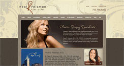 Desktop Screenshot of drnealreisman.com