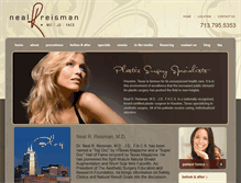 Tablet Screenshot of drnealreisman.com